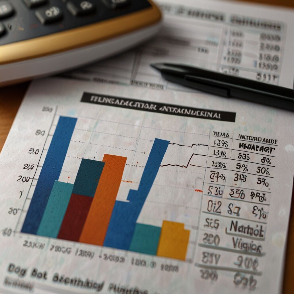 Diverse investors managing portfolios via smartphones